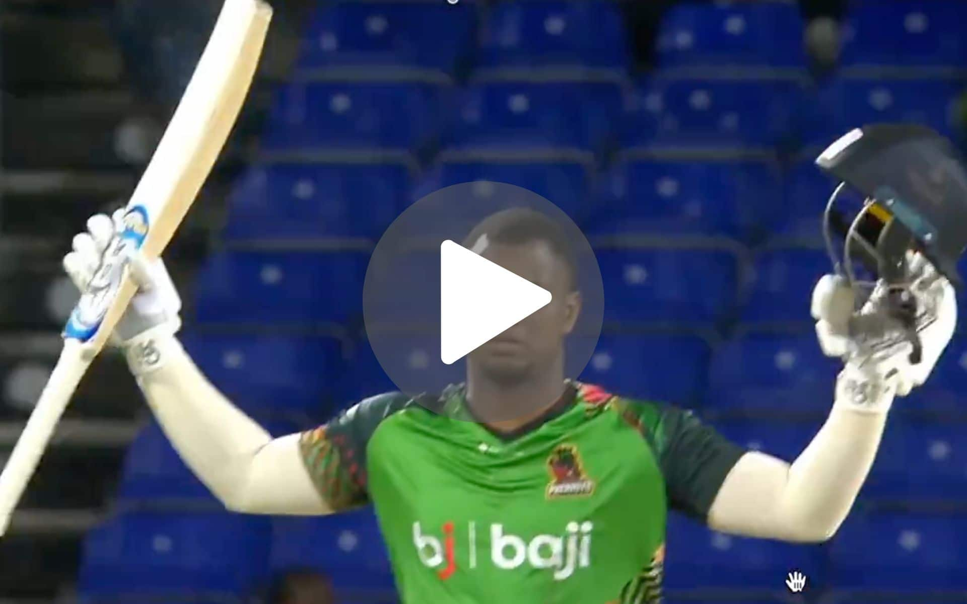 [Watch] Evin Lewis Destroys St Lucia Kings To Score The First 100 Of CPL 2024